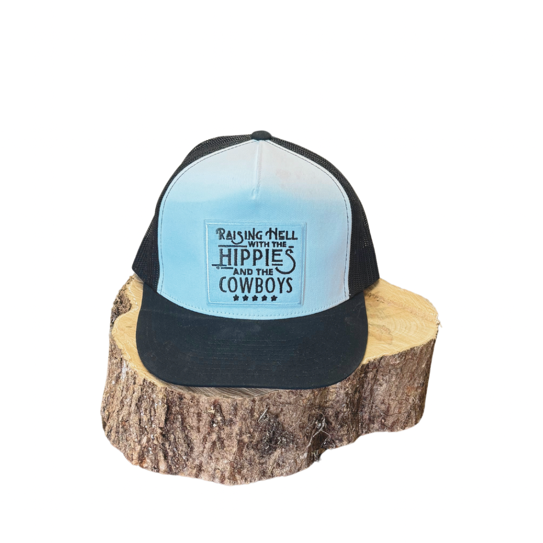 Hippies and Cowboys Trucker Hat